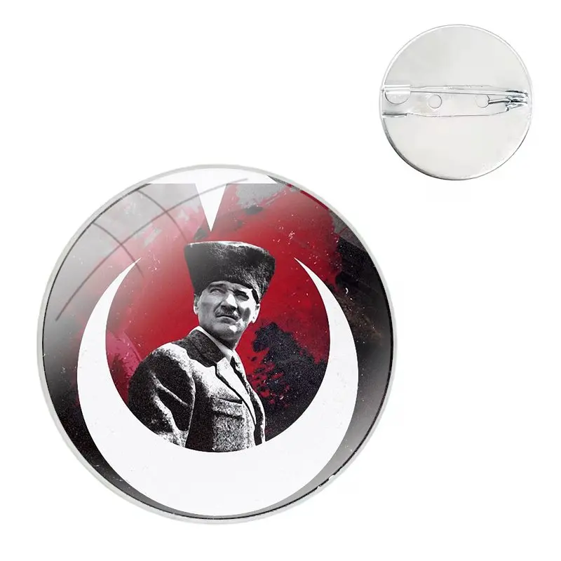 Значок для одежды украшение рюкзака Подарочный флаг Турции Анталья Мустафа