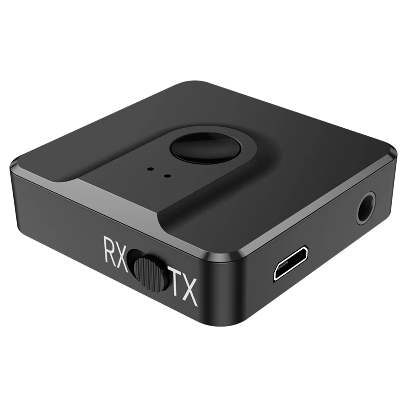 

Приемник-передатчик Bluetooth 5,0 2 в 1, беспроводной аудио адаптер для компьютера, детской ТВ, автомобильного динамика