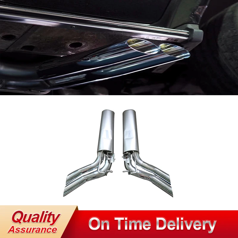 G WAGON W463A W464 G63 G500 BA стильная выхлопная система для G63/G500 серебристый