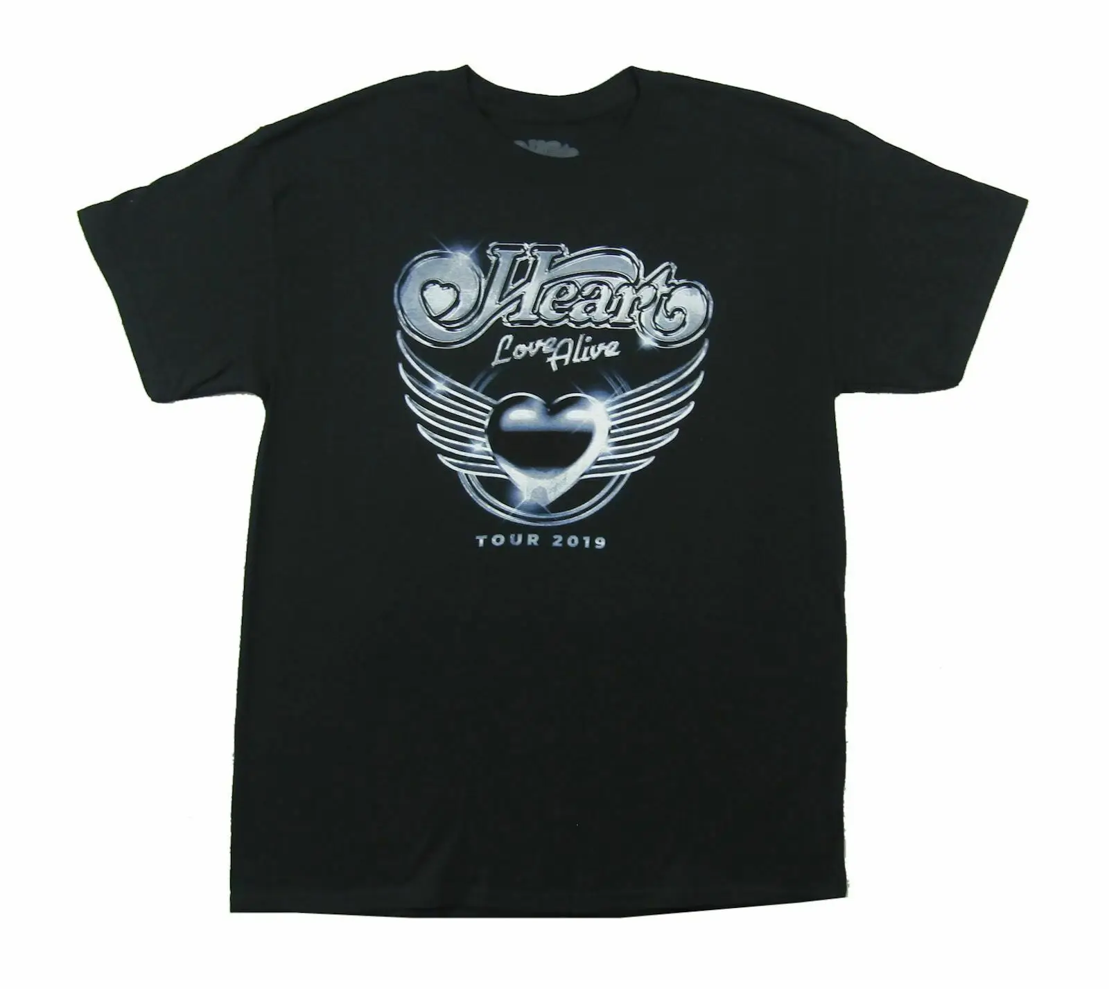 

Heart Chrome Tour 2019 Mens Black T Shirt New