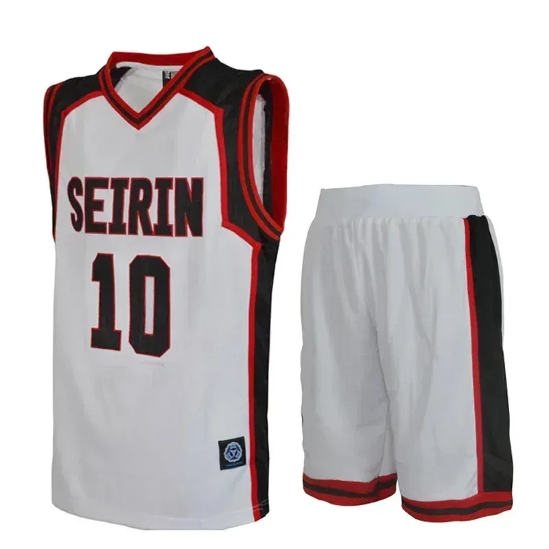 Фото Kuroko no Basket Basuke аниме косплей униформа SEIRIN баскетбол 10 11 Кагами Тайга комплект Джерси спортивная одежда футболка шорты костюм №4