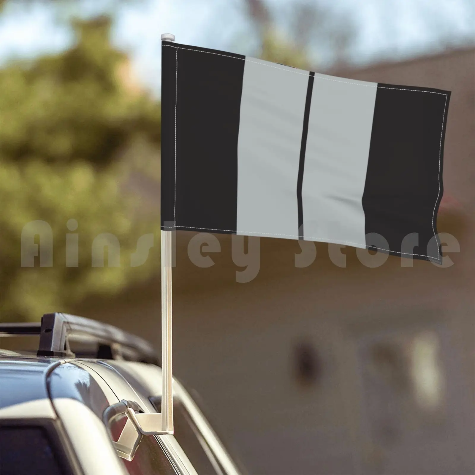 Le Mans 1966 Winner Silver Gt40 Stripes-Bruce Mclaren Chris Amon Outdoor Decor Flag Car 427 289 7 Litre |