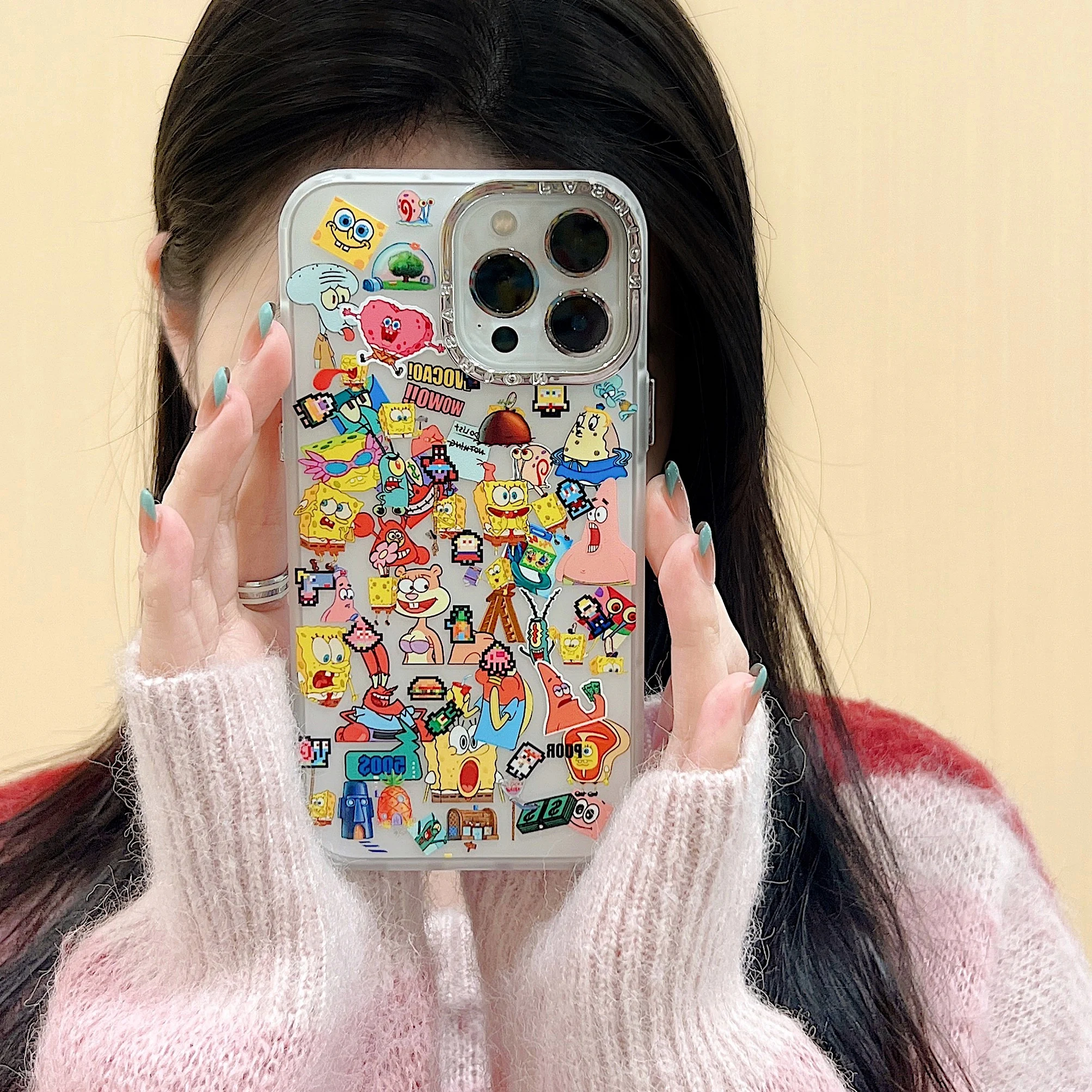 

spongebobs Phone Cases For iPhone 14 13 12 11 Pro Max Back Cover