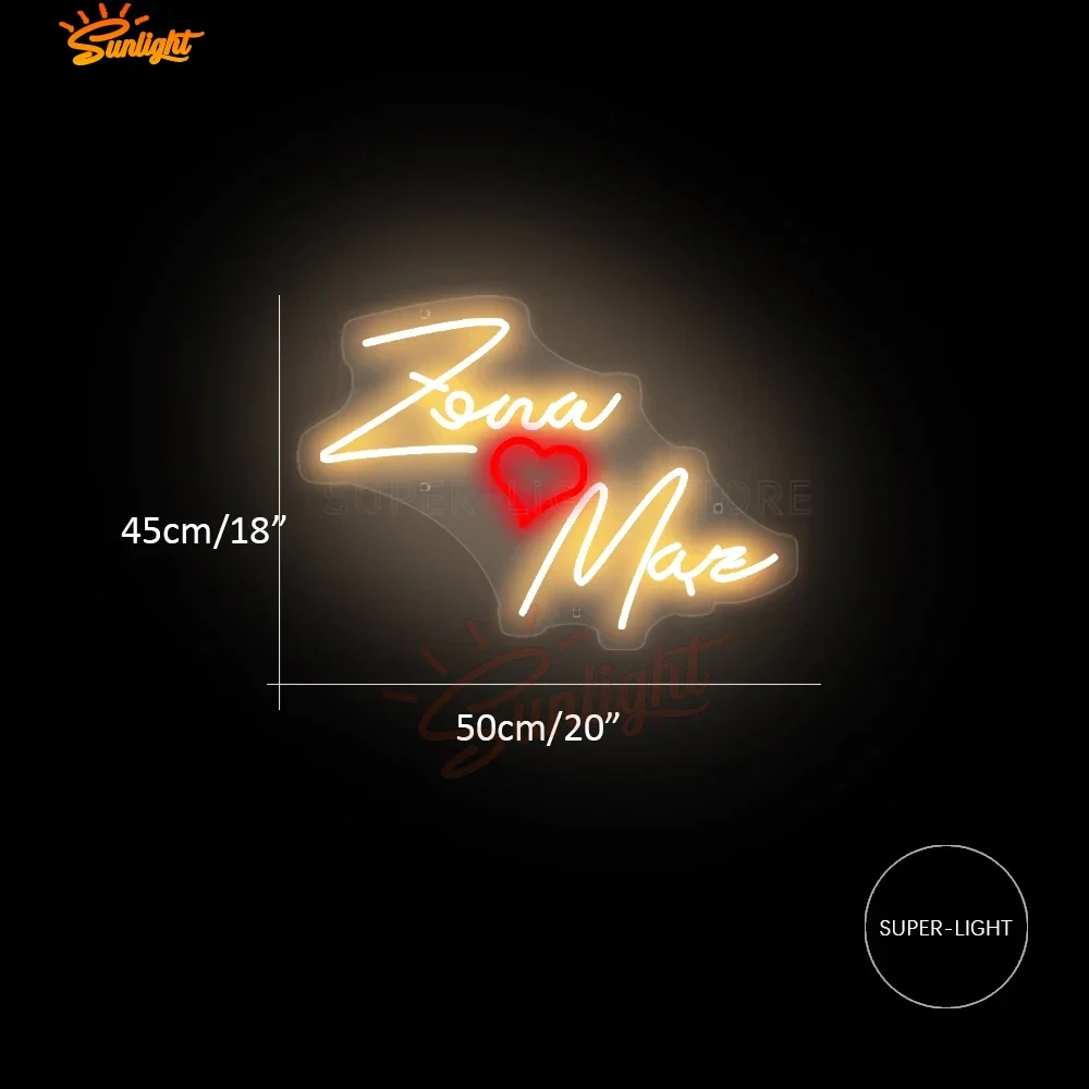 Неоновая светодиодная вывеска на заказ для жены и мужа свадебные неоновые