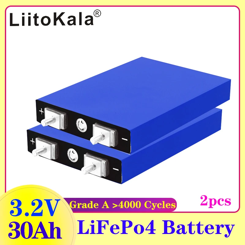 

Аккумуляторы LiitoKala, 3,2 в, 32 Ач, 2 шт.