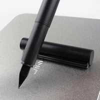 luxury quality jinhao 35 silver colors business office fountain pen student school stationery supplies ink calligraphy pen