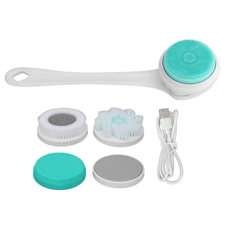 

Electric Bath Brush Electric Back Brush Detachable Handle for Pregnant for Shower