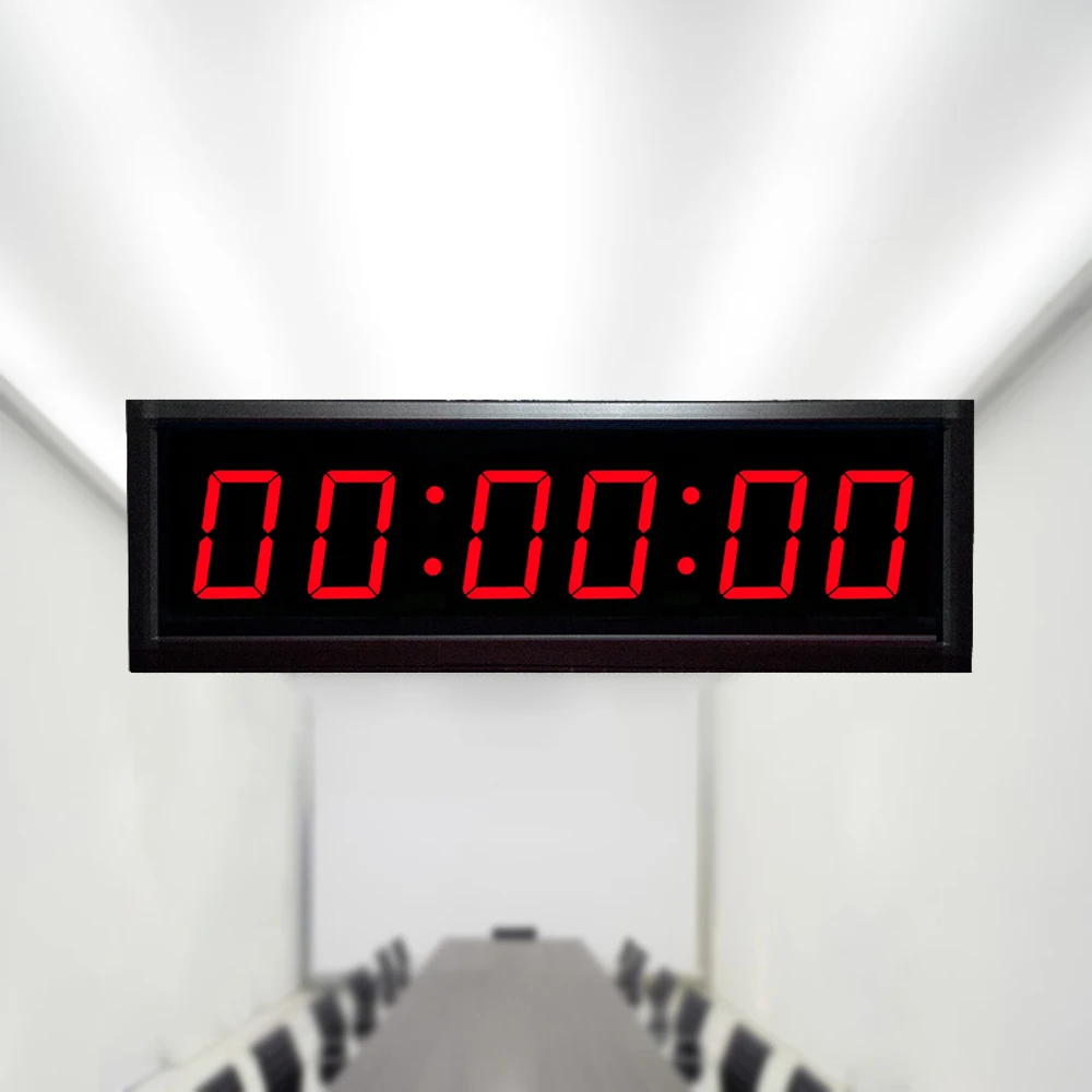 

3'' 6 Digits Competition Count Down Timer Exam Large Screen Track And Field Marathon Conference Speech Custom Led Electronic Sto