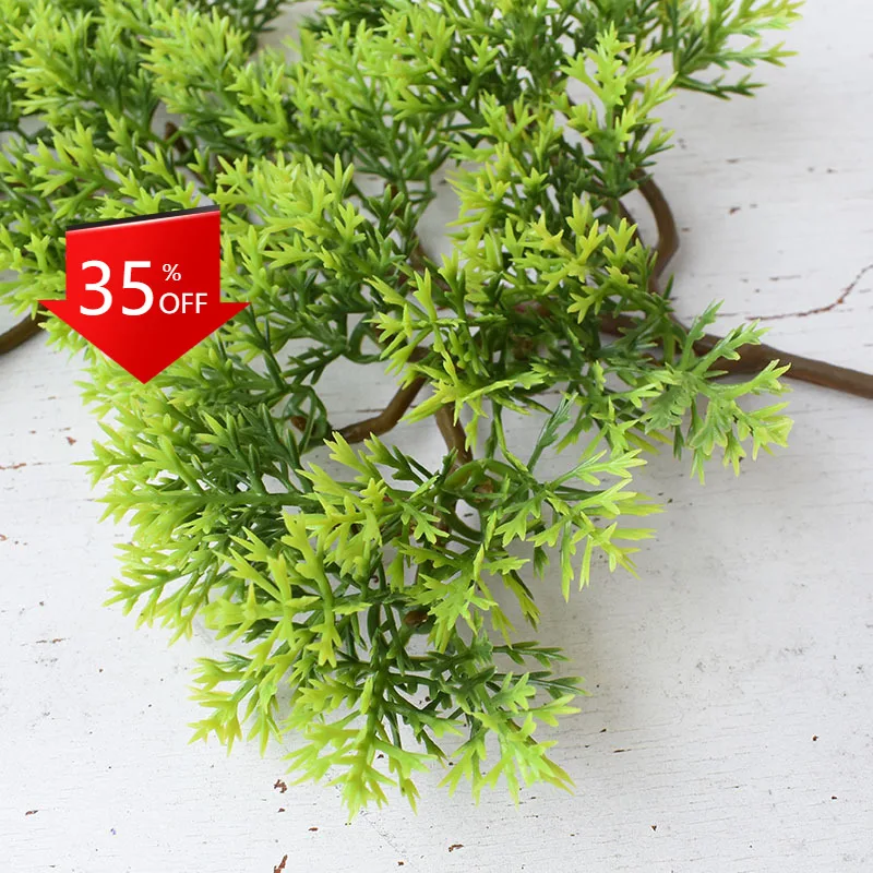 

36CM Artificial Plant Fake Leaves Tree Tasteless Home Wedding Decora For Vase