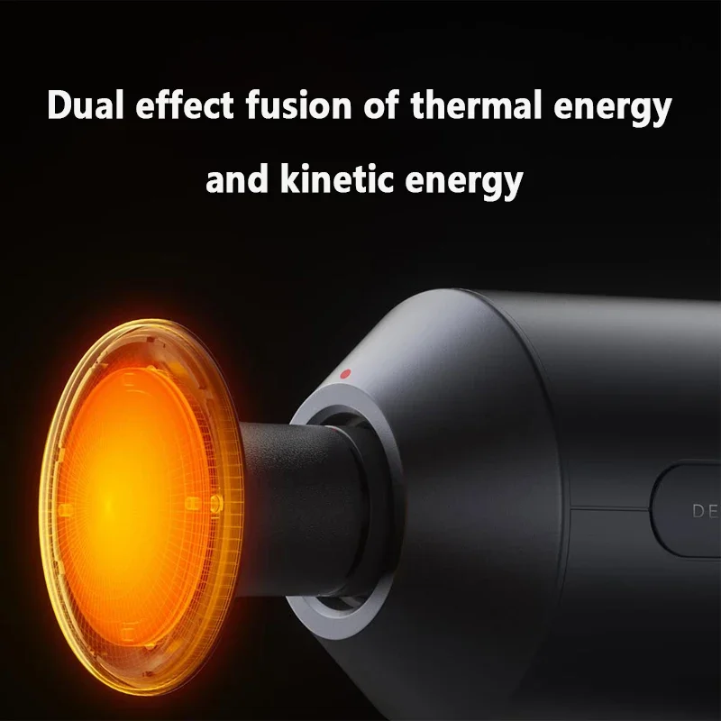 Mijia Hot Compress Fascia Gun H3 Двойной эффект мощности и тепловой энергии Быстрый нагрев за 5