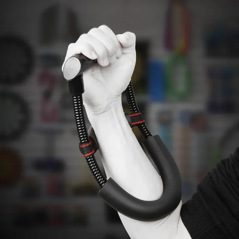 

Gym Fitness Exercise Arm Wrist Exerciser Fitness Equipment Grip Power Wrist Forearm Hand Gripper Strengths Training Device