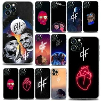 pop rapper pnl qlf singer phone case for iphone 13 12 11 se 2022 x xr xs 8 7 6 6s pro mini max plus soft silicone case