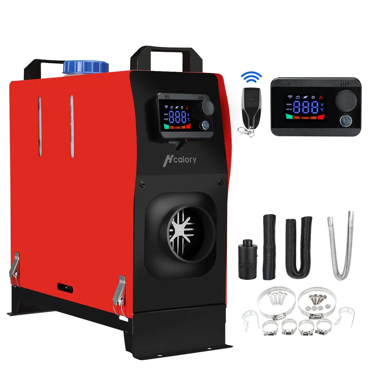 

Универсальный автомобильный стояночный обогреватель 2 кВт, 12 В, Универсальный Воздушный обогреватель, ЖК-экран, пульт дистанционного управ...