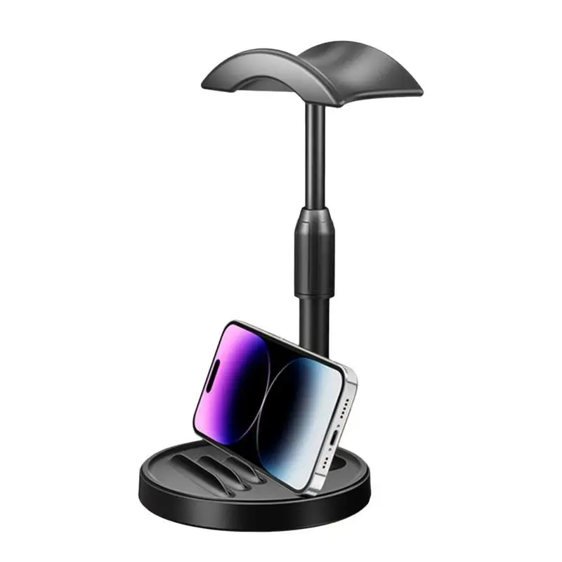 

Headphone Holder Desk Game Earphone Headphone Holder Portable Headphone Holder Mount For PC Game Headset Home Dorm Desk Game PC
