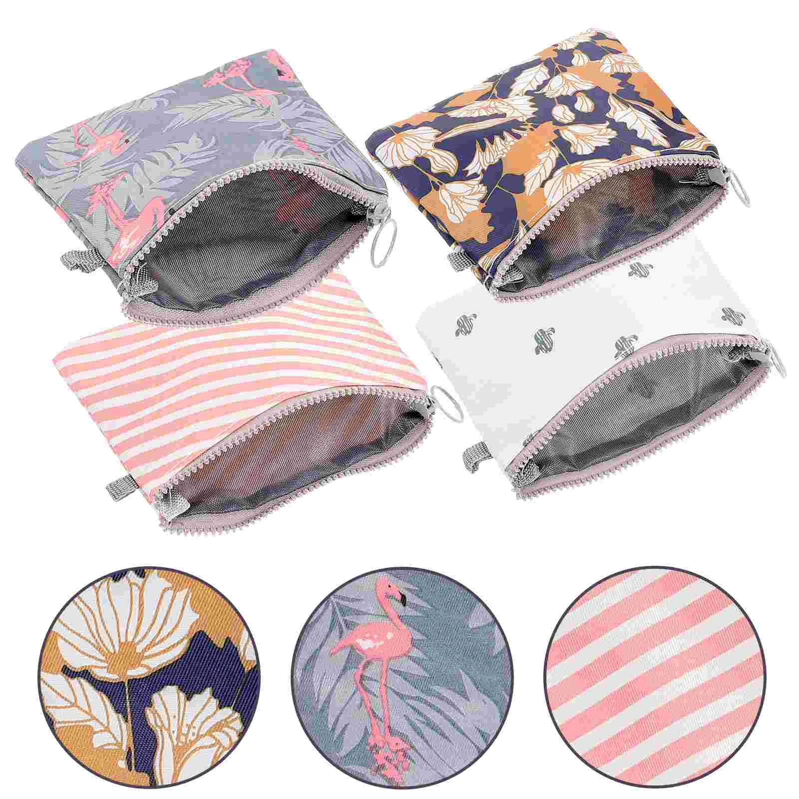 

Sanitary Pad Period Napkin Holder Pouch Storage Girls Menstrual First Nursing Travel Kit Pads Case Tampon Teen Organizer