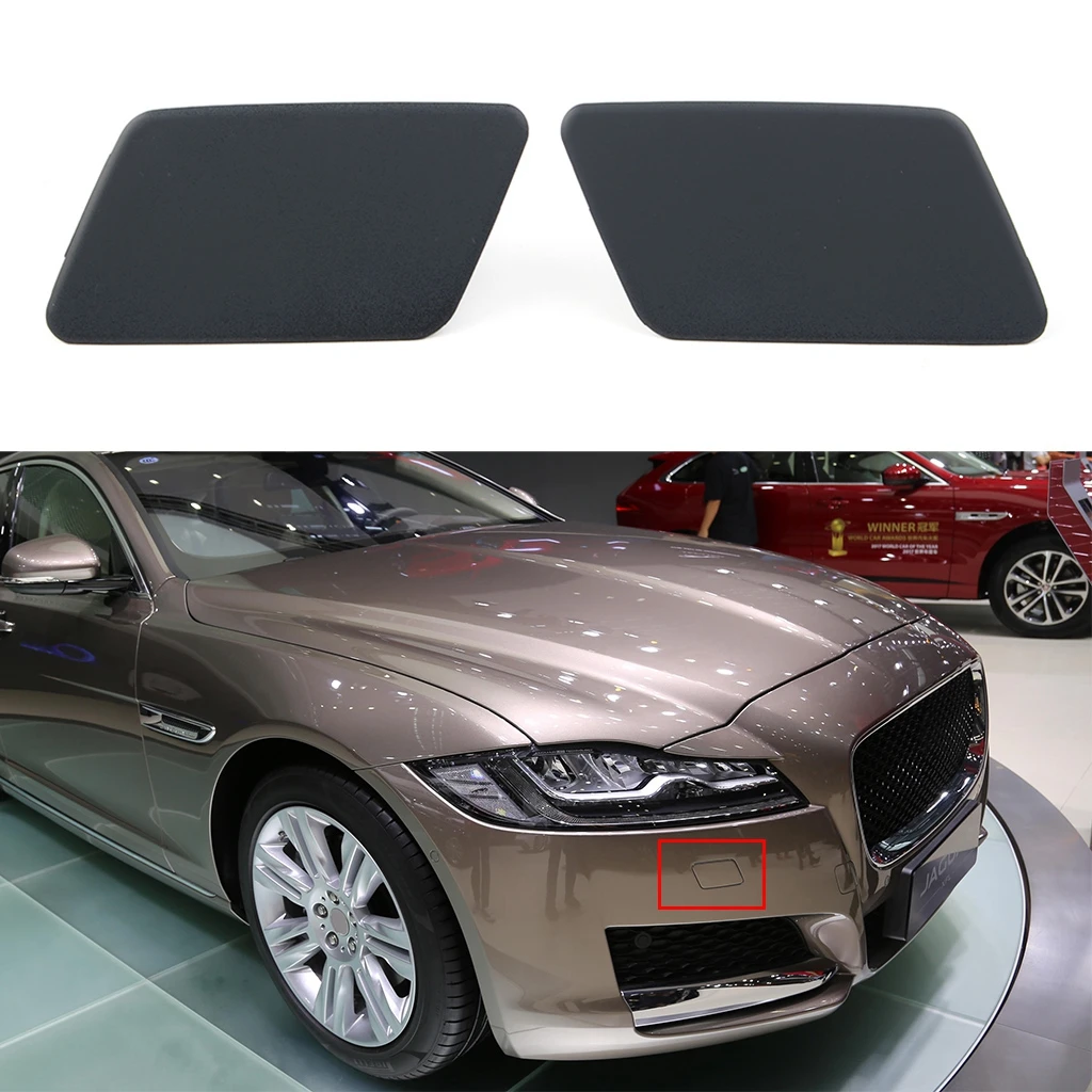 

2Pcs Car Headlight Washer Nozzle Jet Cover Cap For Jaguar XF 2016 2017 2018 2019 2020 T2H3927LML