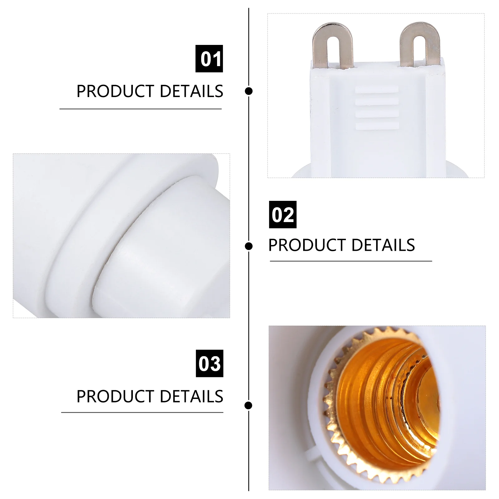 4 шт. G9 в E14 патрон для лампы преобразователь адаптер лампочки аксессуары ветки