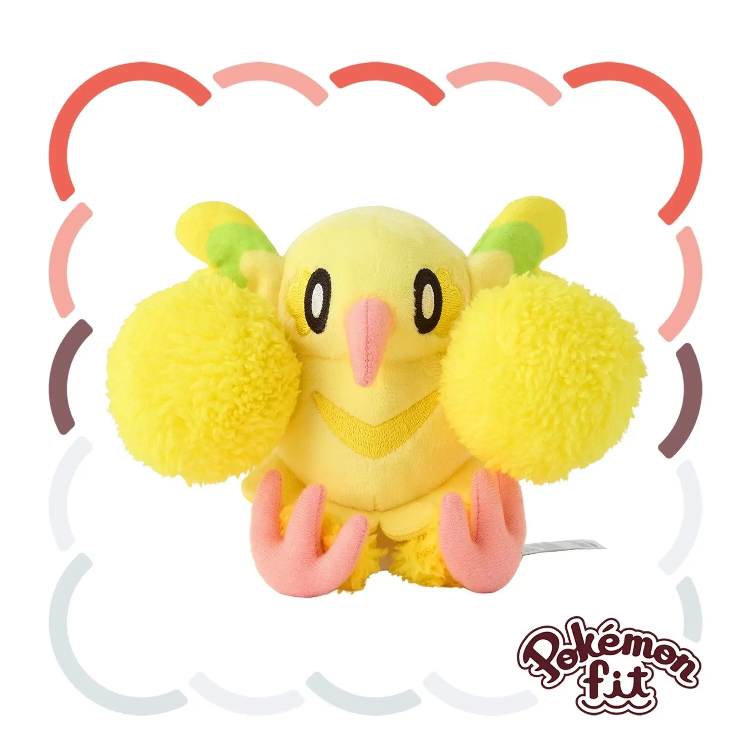 Фото Мягкая плюшевая игрушка-кукла Hi-Q Pokemon Fit в стиле Орико-Орико Па'у №1