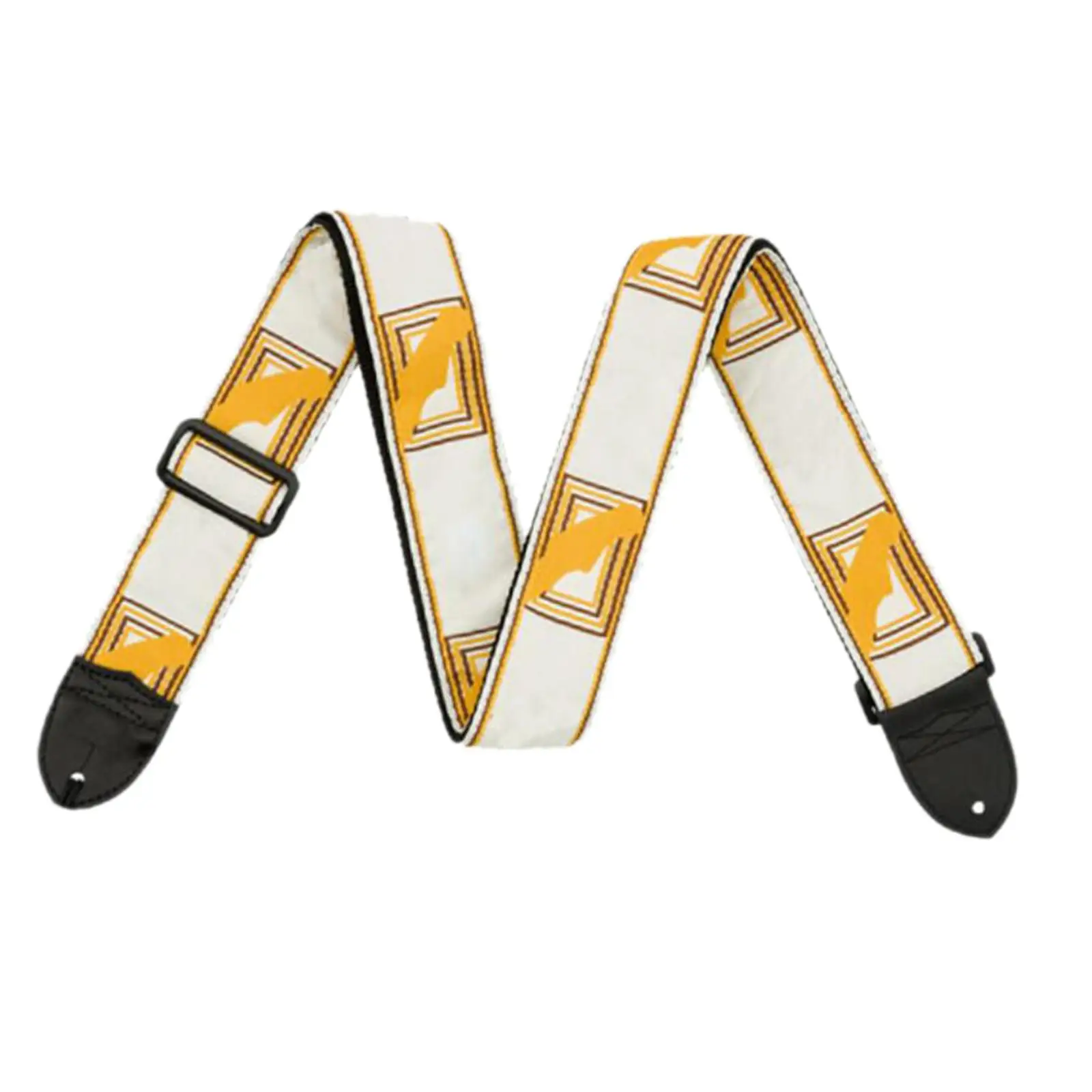 

Adjustable Guitar Strap, Embroidered Shoulder Strap, Acoustic Bass Widened Music