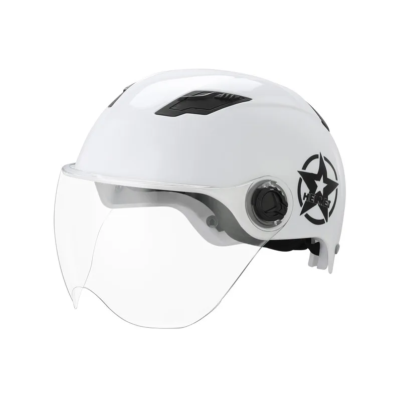

Motorcycle Helmets Man Women Kid Half Face Casco Motorbike Biker Retro Moto Summer Winter Scooter Racing Safe Anti-Fog Helmet