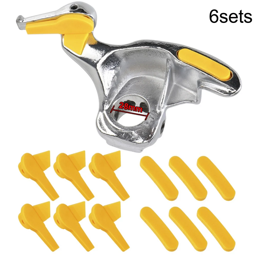 

Tire Repair Tool Tyre Changer Tire Changer Accessories Universal Opening 12 Pcs Car Repair Head Duck Insert Rim Protector