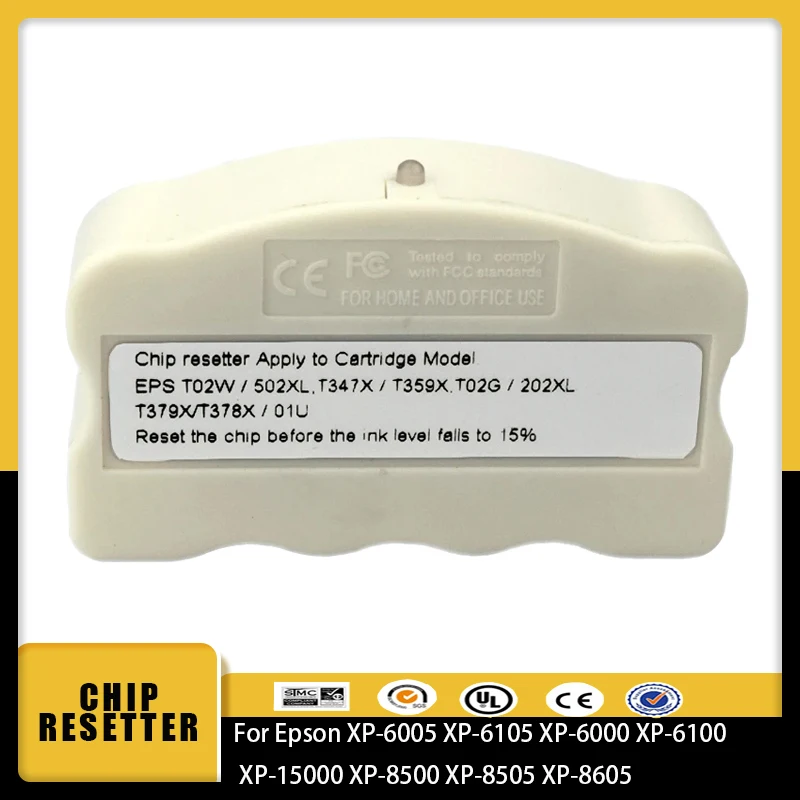 

vilaxh 378XL 202XL 378 478 Cartridges Chip Resetter For Epson XP-6005 XP-6105 XP-6000 XP-6100 XP-15000 XP-8500 XP-8505 XP-8605