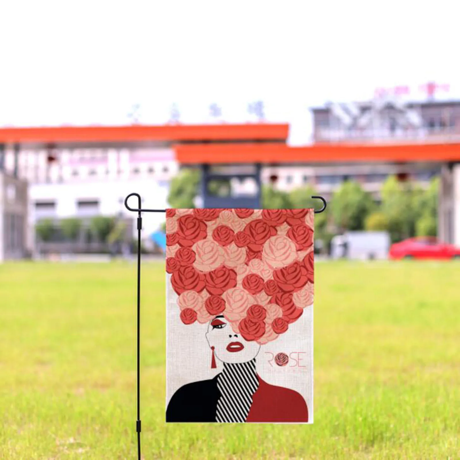 

3x5 флаг шест и крепление Добро пожаловать весенний венок сад флаг вертикальный Двухсторонний Флаг для сада 12,5x18 дюймов