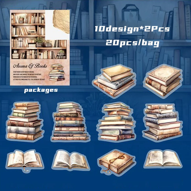 

Бумага Mr. Paper, 6 стилей, 20 шт./стиль, сумка для наклеек в винтажном стиле для книг и домашних животных, декоративная наклейка «сделай сам» для библиотеки, ландшафта