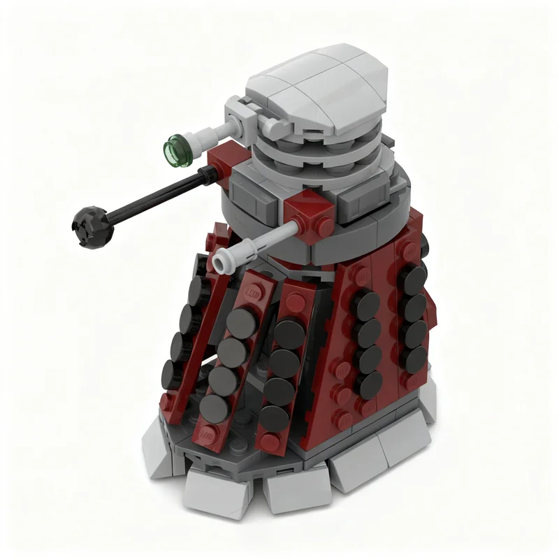 Фото 232 детали MOC Dalek Ideas CUUSOO: Конструктор, развивающие игрушки, рождественские подарки, креативное образование, идеи для детей на день рождения №1