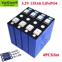 4pcs 3 2v 135ah lifepo4 rechargeable battery diy 12v 24v 36v 48v deep cycle package ldp lithium cell lithium iron phosphate