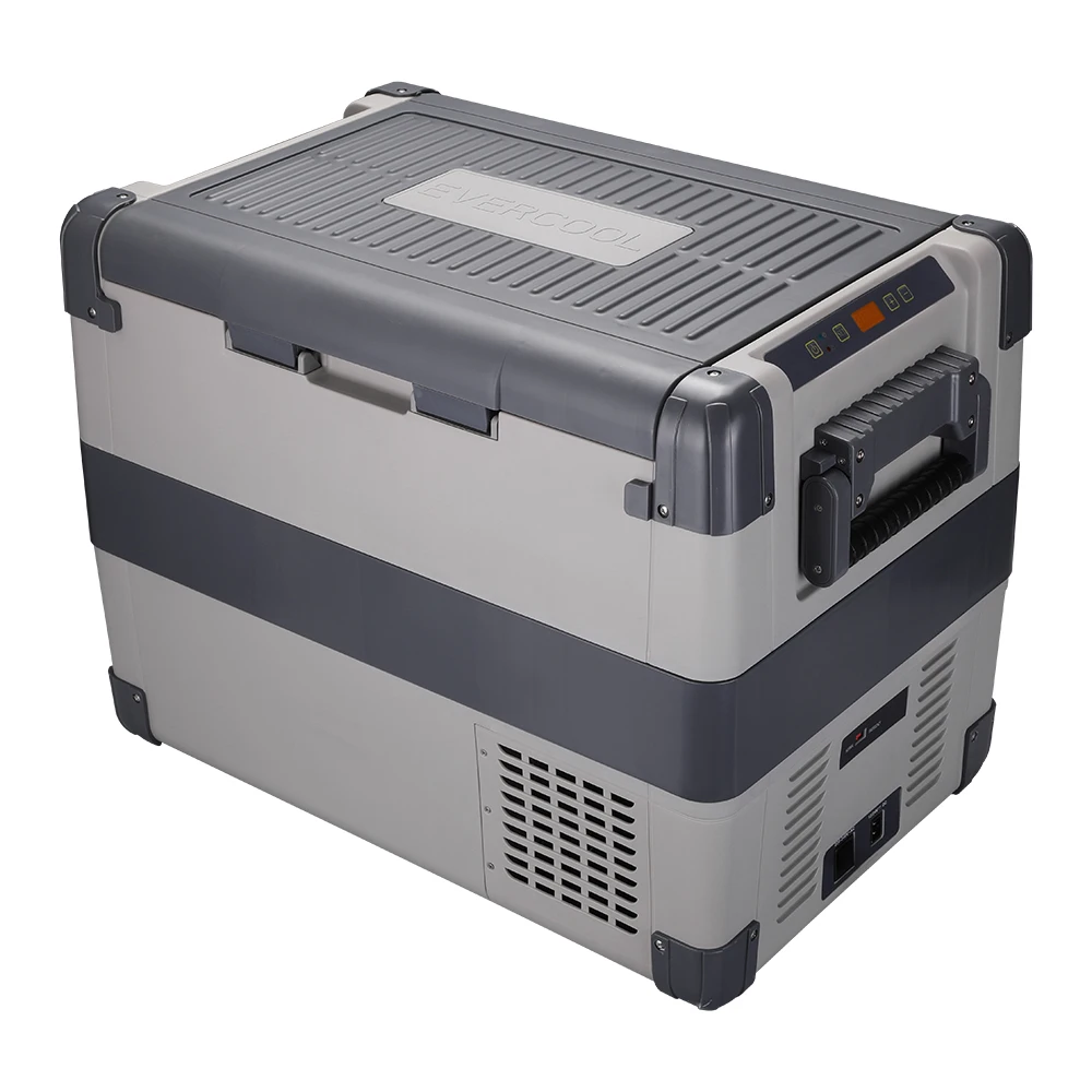 Evercool Factory ODM OEM двухзонный автомобильный холодильник 12 В 60 л мини-автомобильный