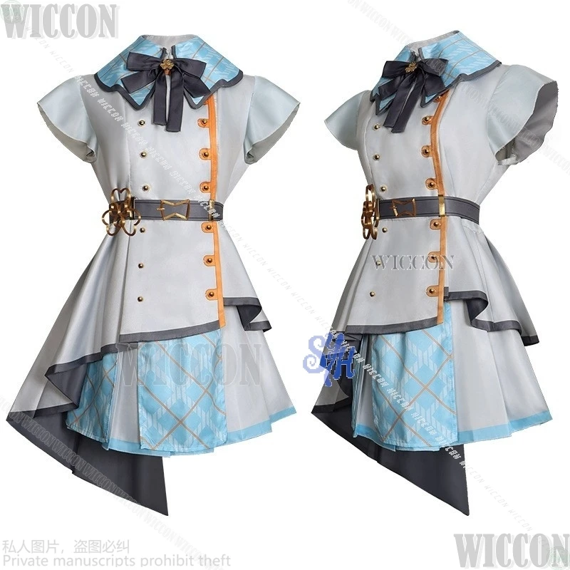 Фото Игровой проект Sekai More More Jump Third Anniversary Team Uniform косплей Hanasato Minori kawaii Dress Хэллоуин Фестивальный костюм №3