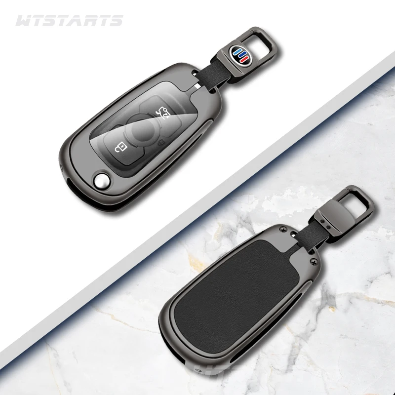 

Zinc Alloy Car Key Cover Case Shell For Buick VERANO ENCORE GX GL6 2018 - 2020 For Opel Vauxhall Astra K Corsa J Protector