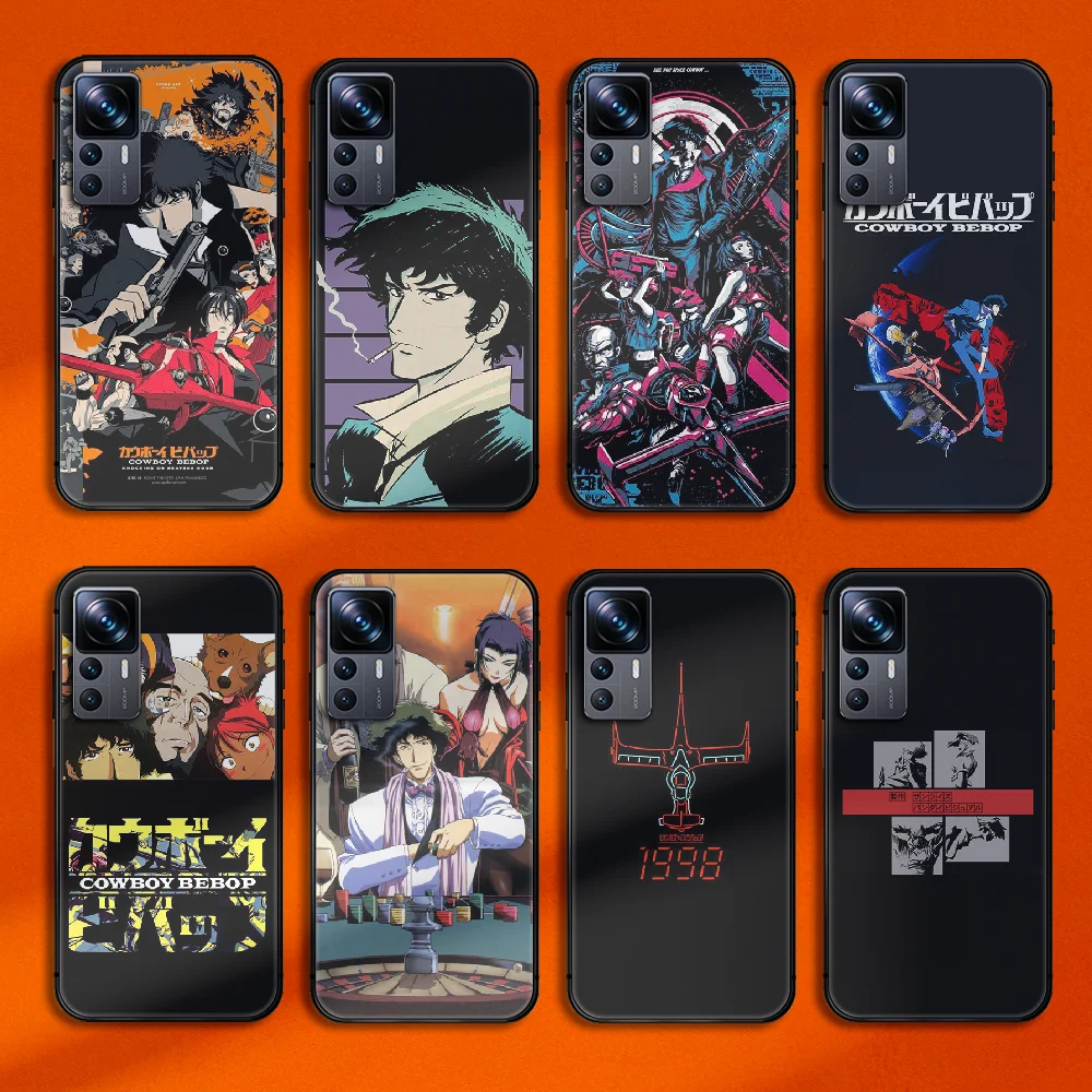 

Cowboy Bebop Phone Case Cover For Xiaomi Mi 11 12 13 Poco X M F 3 4 5 S Gt Pro Lite Ultra TPU Soft Black