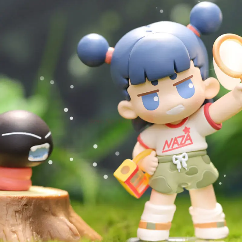 Подлинная слепая коробка Luo Xiaohei серия для кемпинга игрушки подтверждающий стиль