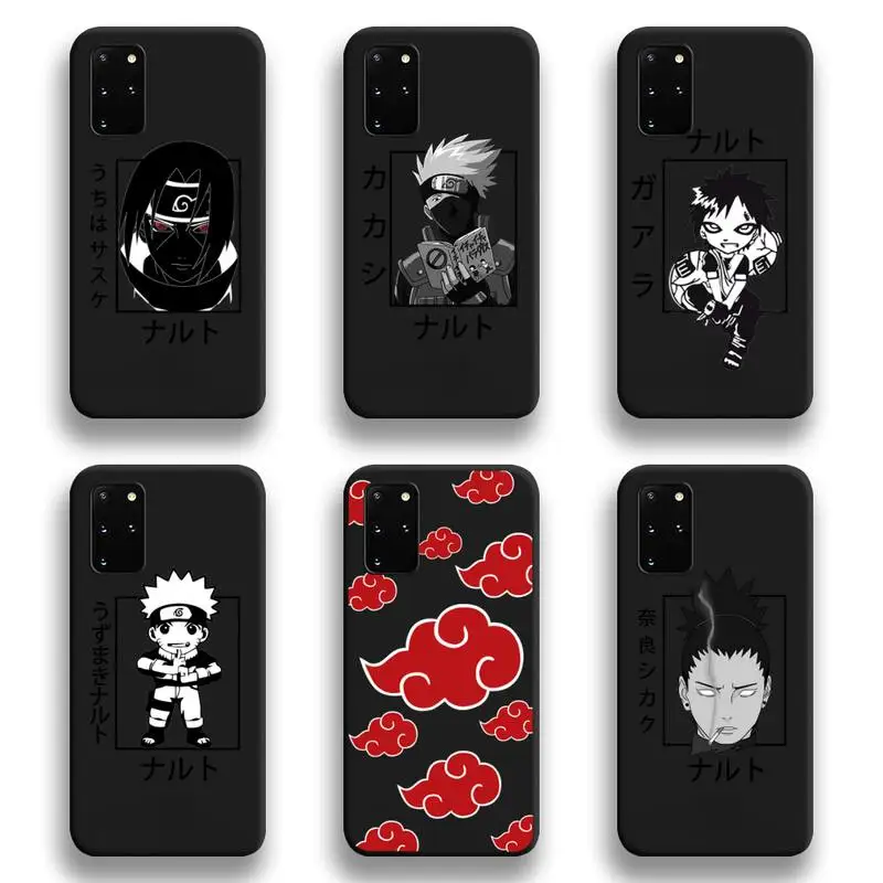 Чехол для телефона Naruto Kakashi Uchiha Itachi Gaara Samsung Galaxy S21 Plus Ultra S20 FE M11 S8 S9 plus S10 5G lite 2020 |