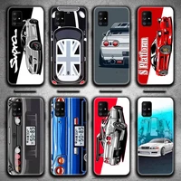 luxury cool drift sports car jdm phone case for samsung galaxy a52 a21s a02s a12 a31 a81 a10 a30 a32 a50 a80 a71 a51 5g