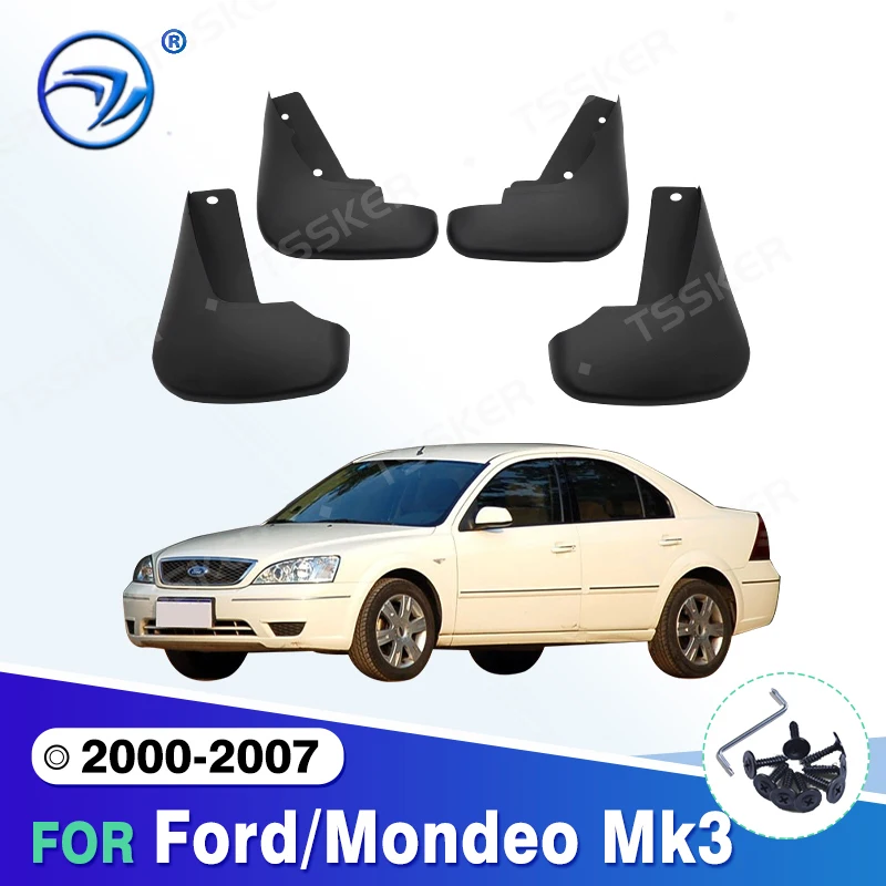 

Auto Slikranden Flaps Spatranden Spatborden Spatlappen Voor Ford/Mondeo Mk3 2000 2001 2002 2003 2004 2005 2006 2007