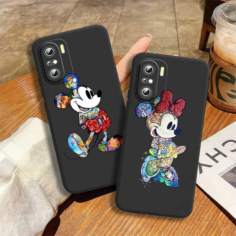 

Mickey Mouse Disney Phone Case For Xiaomi Redmi 7(Y3) 7A 8 8A 9 9A 9AT 9C 10X 10 10C 5A 6A S2(Y2) K20 K30 K40 K50 Black Soft