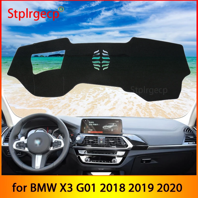 

for BMW X3 G01 2018 2019 2020 with HUD Anti-Slip Mat Dashboard Cover Pad Sunshade Dashmat Car Accessories Styling Covers