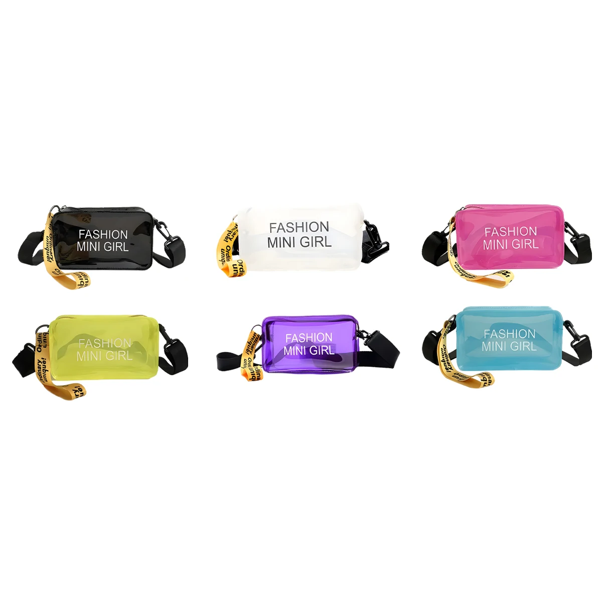 Мини-прозрачная Сумка Через Плечо С Лазерным Узором Для Мужчин И Женщин Из ПВХ