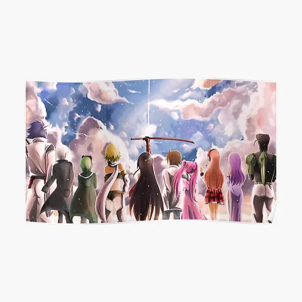 

Akame Ga Kill 2 постер Настенная картина домашняя винтажная живопись Настенная печать современный декор смешная фотография без рамки