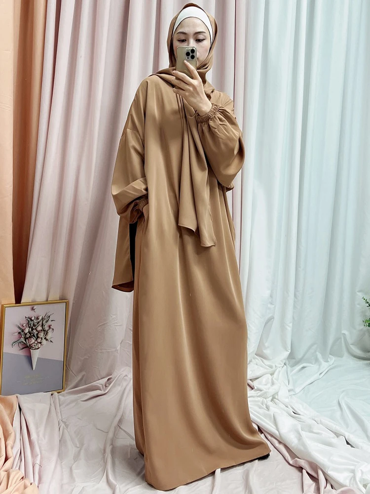 Jilbabs Prayer Clothes Women Islamic Clothing Hooded Abaya Dubai Turkish Muslim Dress Casual Modest Outfits