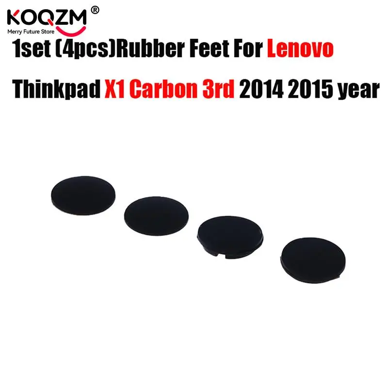 

4Pcs Bottom Case Rubber Foot Notebook Feet Pad Replacement For Lenovo Thinkpad X1 Carbon 3rd 2014 2015 Year Laptop Rubber Feet