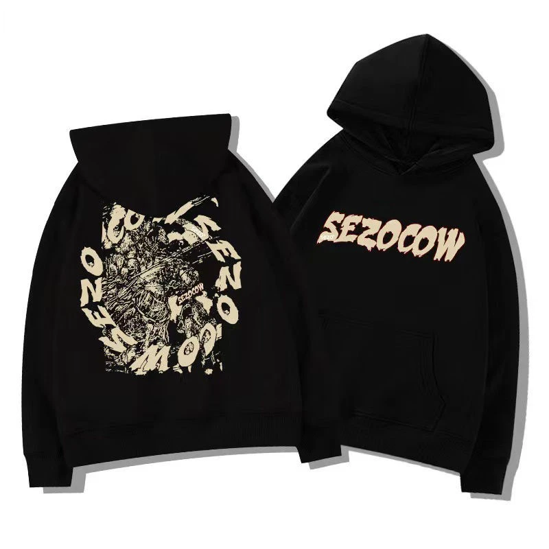 

Deeptown Harajuku Anime Women Hoodies Gothic Oversized Streetwear Grunge Hip Hop Style Female Graphic Pullovers Korean Fashion