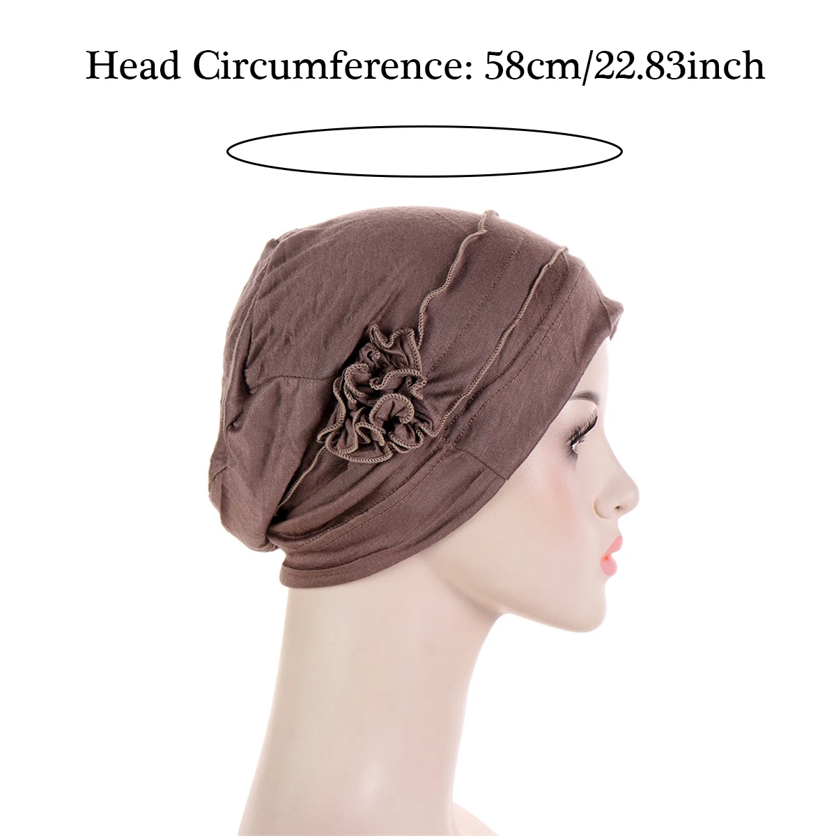 Новинка 2024 цветы для женщин искусственные мусульманские аксессуары одежды