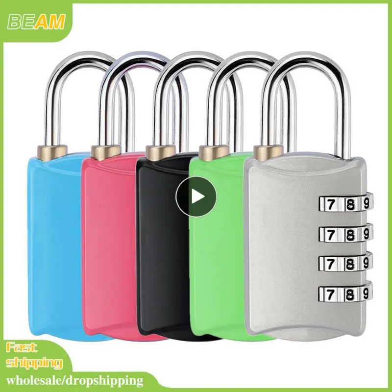 

1~10PCS Digit Dial Combination Code Number Lock Padlock for Luggage Zipper Bag Backpack Handbag Suitcase Drawer Durable Locks