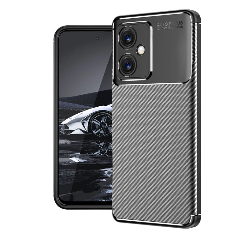 For Redmi Note 12 Pro Plus Case Carbon Fiber Silicone Shockproof Coque For Redmi Note 11S 10S 10A 10C Matte TPU Back Cover