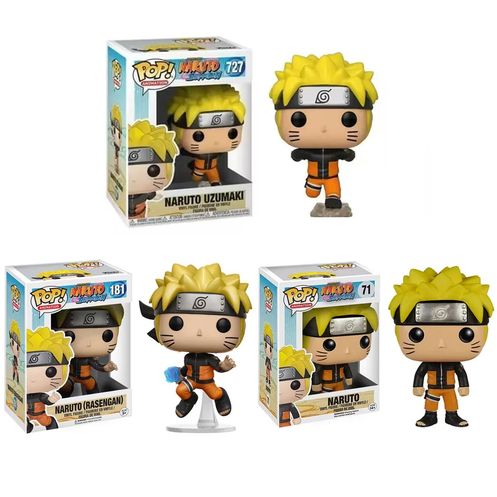 Funko Pop Animation Narutos Shippuden # 71Наруто(Rasengan) 181 Наруто Узумаки Виниловые фигурки 727 игрушки