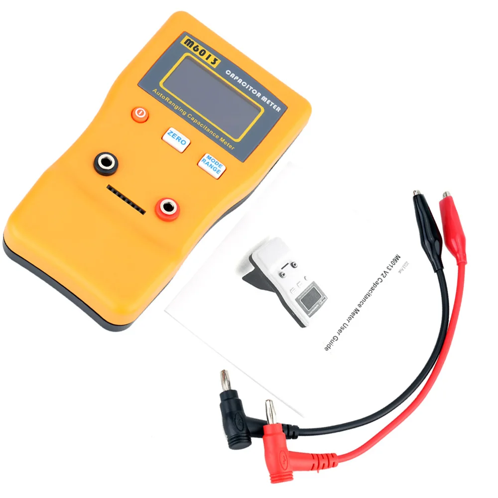 

M6013 High Precision Capacitor Meter Professional Measuring Capacitance Capacitor Circuit Tester